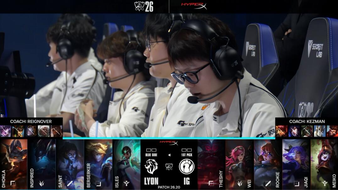 beats365 IG vs LYON 手感火热 IG能否继续强势